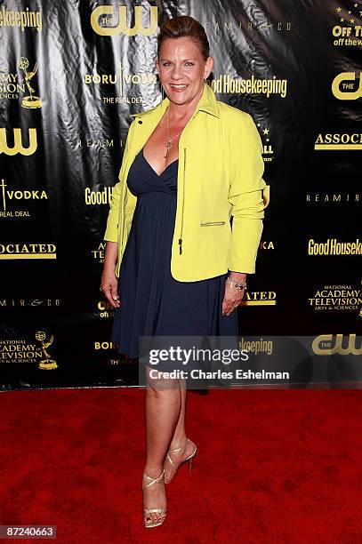 Actress Kim Zimmer attends the 36th annual Daytime Entertainment Emmy Awards nomination party at Hearst Tower on May 14, 2009 in New York City.