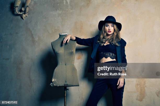 Actor Rosie Fortescue is photographed on September 11, 2014 in London, England.