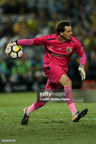 Ben Kennedy of the Mariners in action during the round six A-League match between the Central Coast Mariners and Sydney FC at Central Coast Stadium...