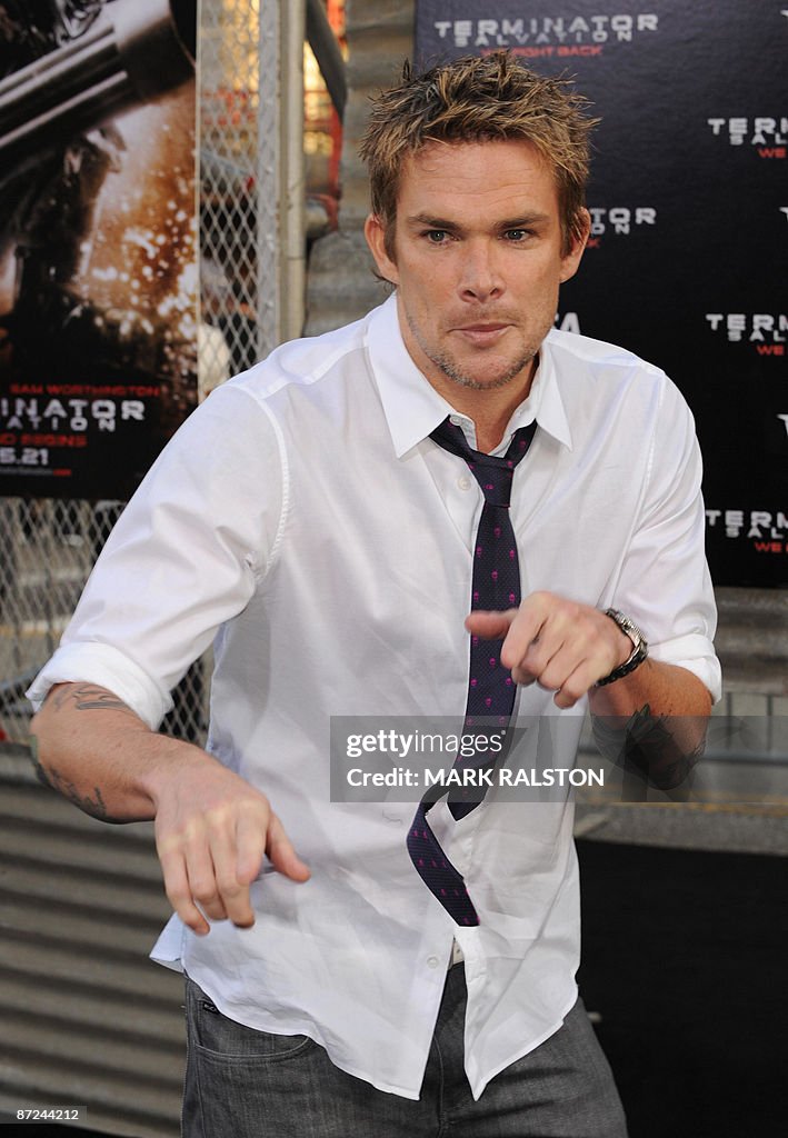 TV Personality Mark McGrath arrives for