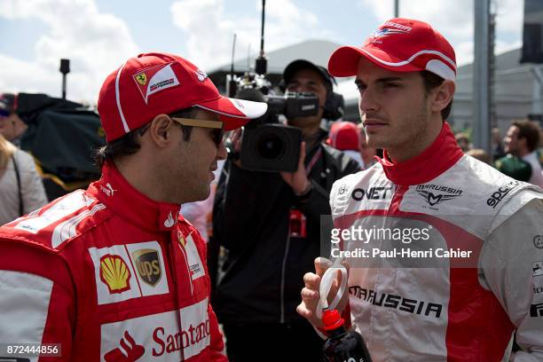 Felipe Massa, Jules Bianchi, Grand Prix of Australia, Albert Park, Melbourne Grand Prix Circuit, 17 March 2013. Felipe Massa and the late Jules...