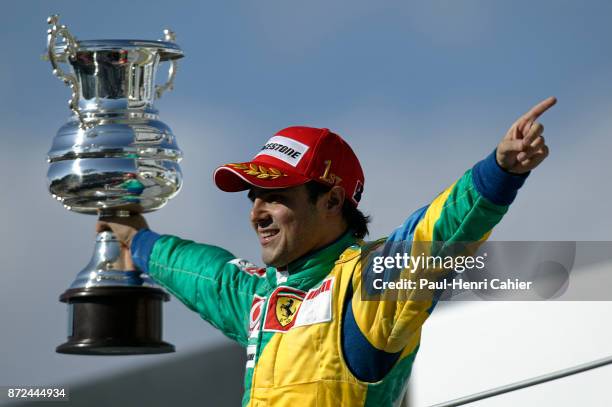 Felipe Massa, Grand Prix of Brazil, Autodromo Jose Carlos Pace, Interlagos, Sao Paolo, 22 October 2006. Felipe Massa won the final race of the 2006...