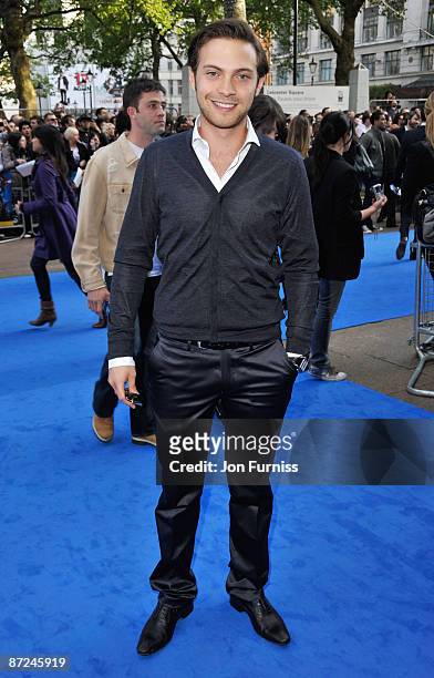 Matt Di Angelo arrives for the World Premiere of 'Night at the Museum 2' at the Empire Leicester Square on May 12, 2009 in London, England.