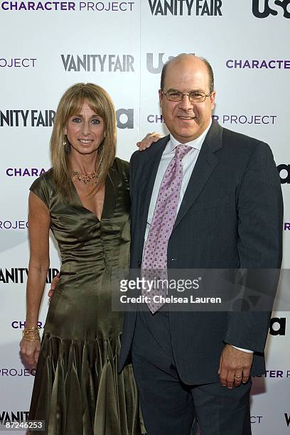 President of NBCU Cable Entertainment Bonnie Hammer and president / co-head of Original Programming of Universal Cable Productions Jeff Wachtel...