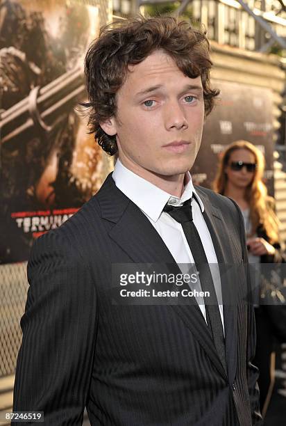 Actor Anton Yelchin arrives at the Premiere of Warner Bros. "Terminator Salvation" held at Grauman's Chinese Theatre on May 14, 2009 in Hollywood,...