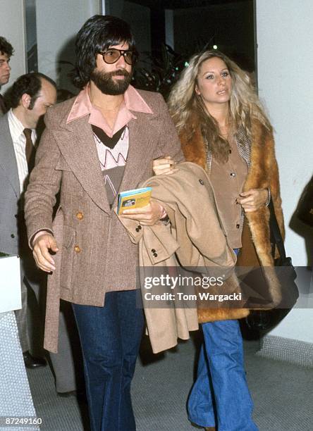 Jon Peters and Barbra Streisand