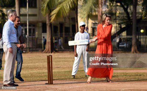 - Visite d'état du Roi Philippe et de la Reine Mathilde des Belges en Inde - Staatsbezoek van Koning Filip en Koningin Mathilde aan India * Visit of...