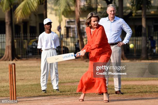 - Visite d'état du Roi Philippe et de la Reine Mathilde des Belges en Inde - Staatsbezoek van Koning Filip en Koningin Mathilde aan India * Visit of...