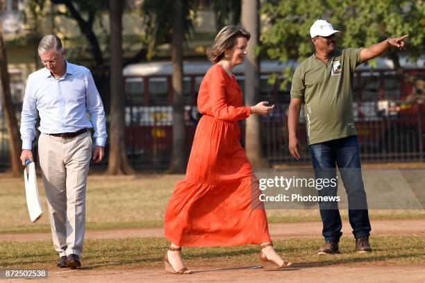 - Visite d'état du Roi Philippe et de la Reine Mathilde des Belges en Inde - Staatsbezoek van Koning Filip en Koningin Mathilde aan India * Visit of...