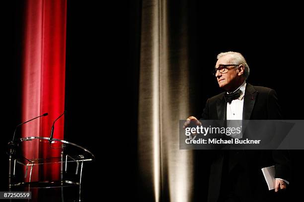 Director Martin Scorsese attends the ITV Global Entertainment & The Film Foundations World Premiere of The Restoration of Michael Powell & Emeric...