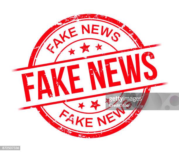 gefälschte nachrichten - fake news media stock-grafiken, -clipart, -cartoons und -symbole