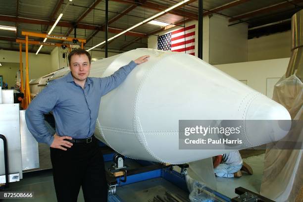 Elon Musk, multi millionaire, rocket scientist, Tesla and Space X founder and the man who inspired Tony Stark's character in Jon Favreau's "Iron Man"...