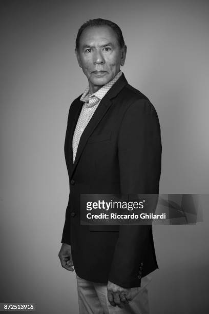 Actor Wes Studi poses for a portrait during the 12th Rome Film Festival on October, 2017 in Rome, Italy. .