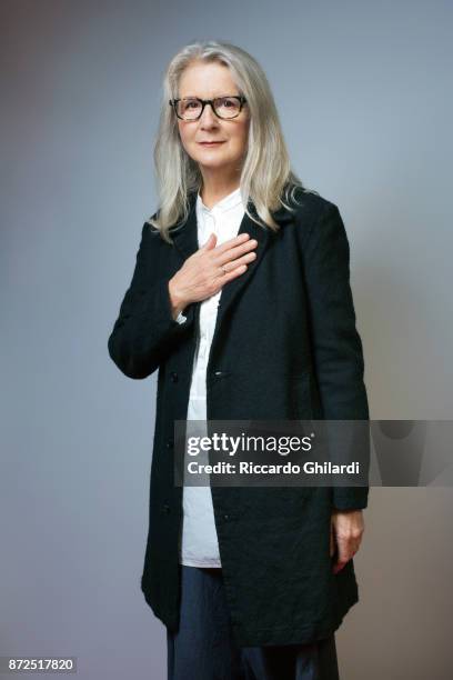 Filmmaker Sally Potter poses for a portrait during the 12th Rome Film Festival on October, 2017 in Rome, Italy. .