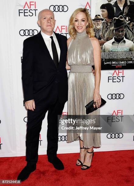 Producer Cassian Elwes and guest attend the screening of Netflix's 'Mudbound' at the Opening Night Gala of AFI FEST 2017 presented by Audi at TCL...
