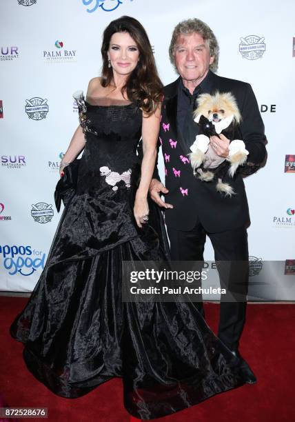 Reality TV Personalities Lisa Vanderpump and Ken Todd attend the 2nd annual Vanderpump Dog Foundation Gala at Taglyan Cultural Complex on November 9,...