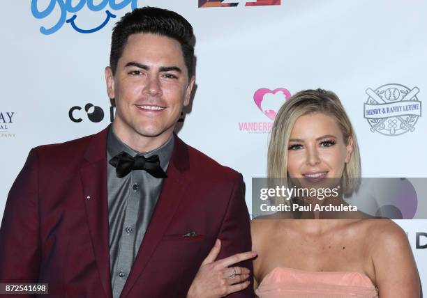 Reality TV Personalities Tom Sandoval and Ariana Madix attend the 2nd annual Vanderpump Dog Foundation Gala at Taglyan Cultural Complex on November...