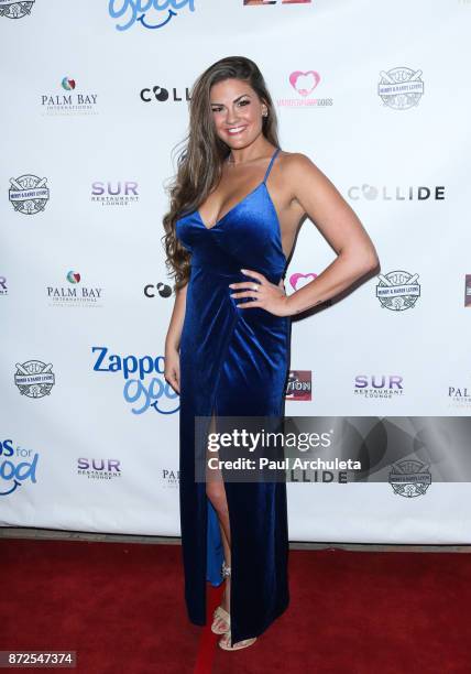 Reality TV Personality Brittany Cartwright attends the 2nd annual Vanderpump Dog Foundation Gala at Taglyan Cultural Complex on November 9, 2017 in...