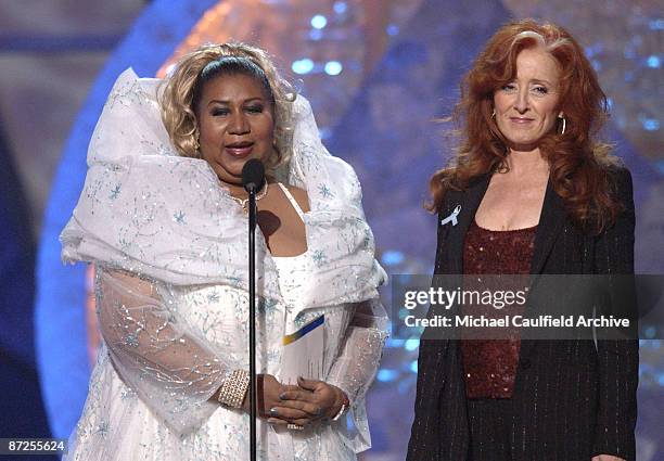 Aretha Franklin and Bonnie Raitt