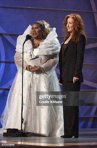 Aretha Franklin and Bonnie Raitt