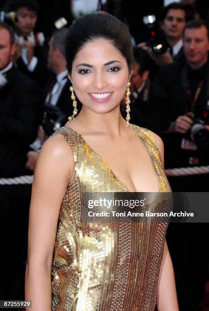 Miss India 2008 Parvathy Omanakuttan attends the 'Bright Star' Premiere at the Grand Theatre Lumiere during the 62nd Annual Cannes Film Festival on...