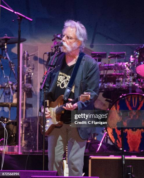 Bob Weir of Dead and Company performs during the Band Together Bay Area Benefit Concert at AT&T Park on November 9, 2017 in San Francisco, California.