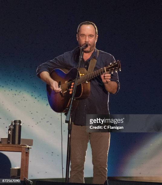Dave Matthews performs during the Band Together Bay Area Benefit Concert at AT&T Park on November 9, 2017 in San Francisco, California.
