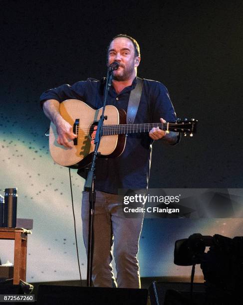 Dave Matthews performs during the Band Together Bay Area Benefit Concert at AT&T Park on November 9, 2017 in San Francisco, California.