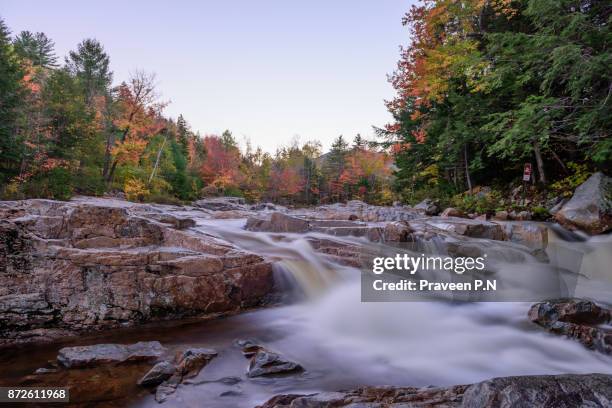 rocky gorge scenic area - swift river stock pictures, royalty-free photos & images