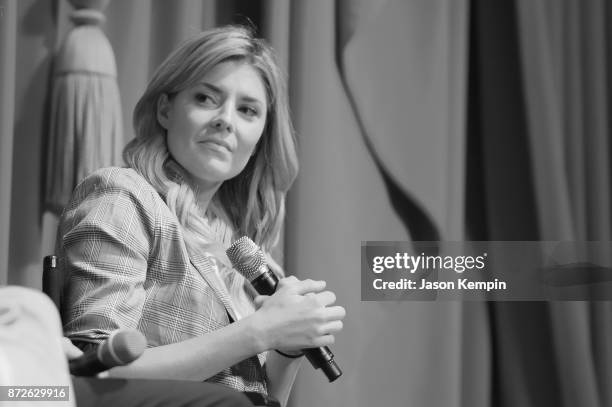 Grace Helbig speaks onstage during TBS Comedy Festival 2017 - Refinery 29 Presents: In Charge Of Being Funny on November 10, 2017 in New York City....