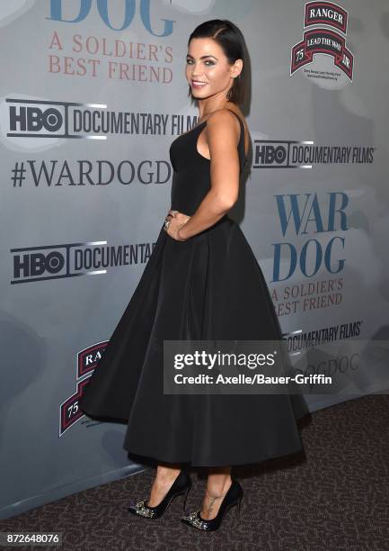 Actress Jenna Dewan Tatum arrives at the premiere of 'War Dog: A