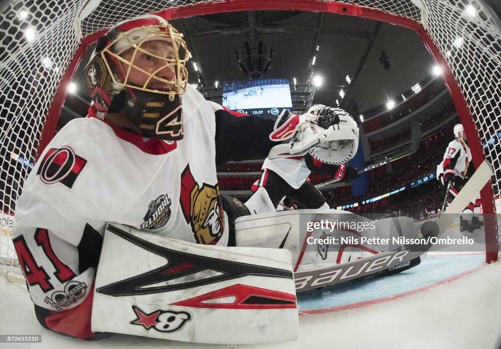 2017 SAP NHL Global Series - Ottawa Senators v Colorado Avalanche