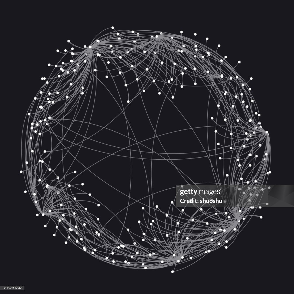 Digital technology background