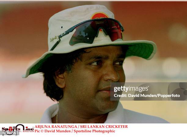 Arjun Ranatunga Talking Sri Lankan Arjuna Ranatunga Photos et images de collection - Getty Images