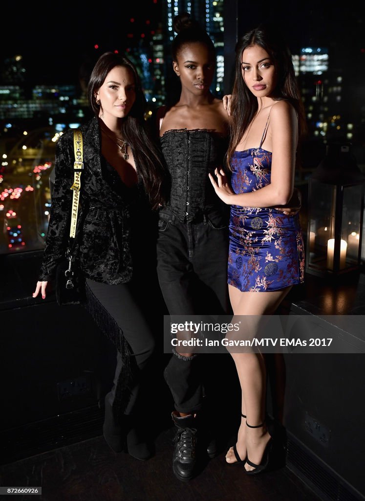 Monica Geuze, Leomie Anderson and Cindy Kimberly attend the It Girls