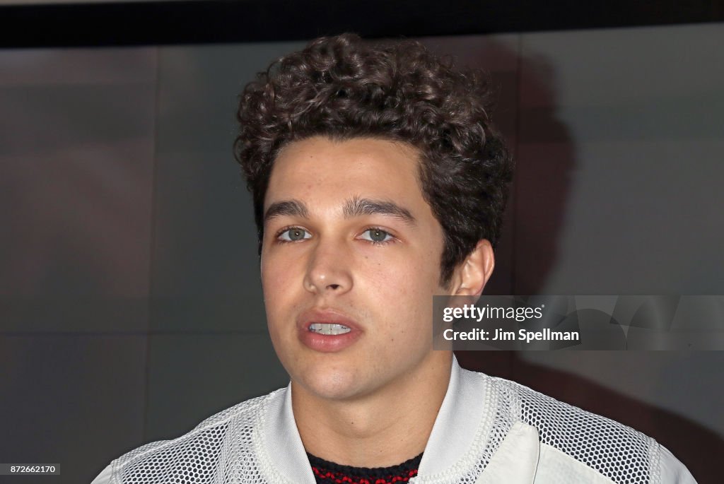 Austin Mahone Visits Macy's Herald Square