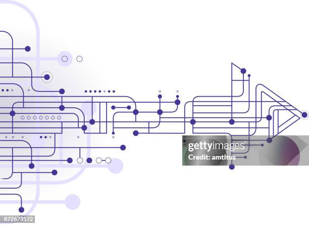 technology forward - in front of stock illustrations
