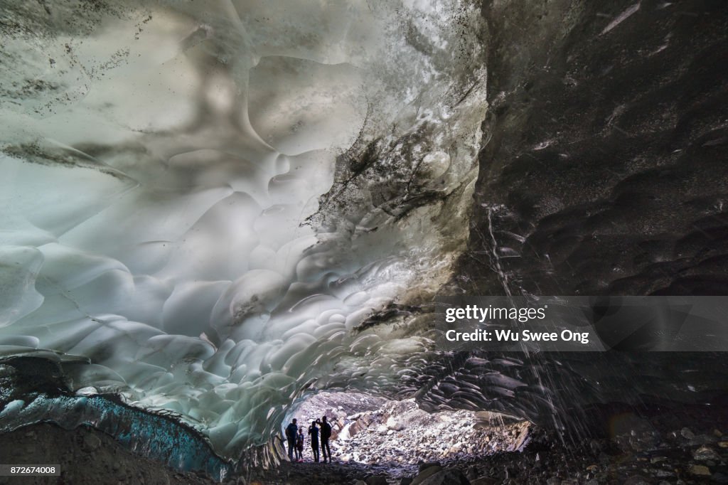 Exploring an Ice Cave
