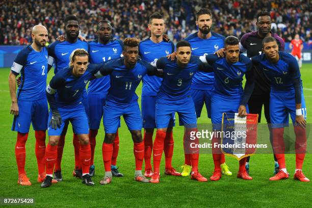 Christophe Jallet defender, Samuel Umtiti defender, Blaise Matuidi midfielder, Laurent Koscielny defender, Olivier Giroud forward, Steve Mandanda...
