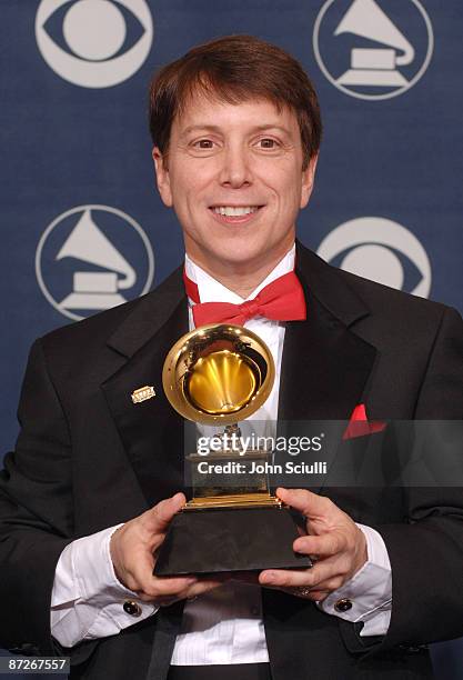 Dennis Scott, producer, winner of Best Musical Album for Children for "Songs from the Neighborhood: The Music of Mister Rogers"