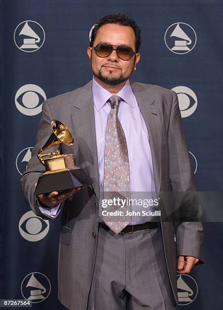 Louie Vega, winner of Best Remixed Recording, Non-Classical, for "Superfly "