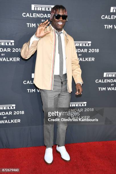 Lil Yachty attends the 2018 Pirelli Calendar Launch Gala at The Pierre Hotel on November 10, 2017 in New York City.