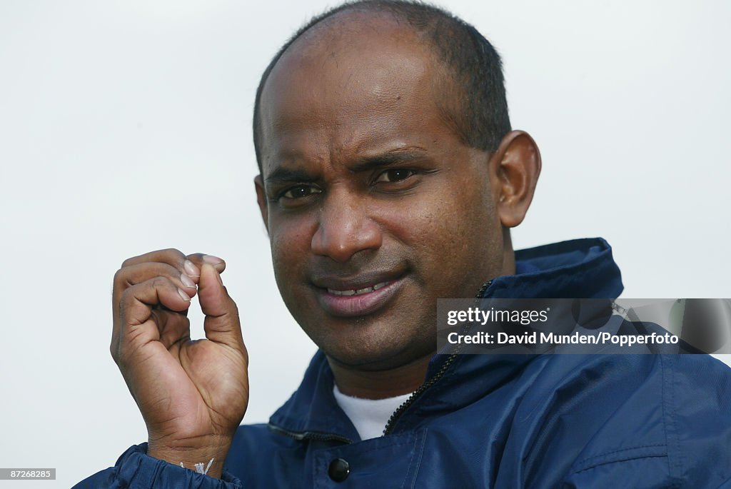 Benson and Hedges Cup British Universities v Sri Lanka at Northampton 02/05/2002 SANATH JAYASURIYA/ Sri Lanka Coach...