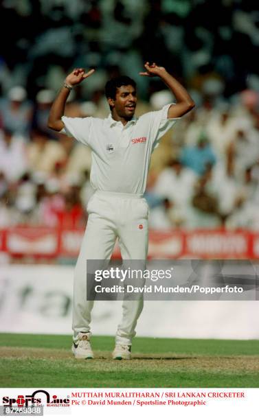 UNITED KINGDOM MUTTIAH MURALITHARAN / SRI LANKAN CRICKETER