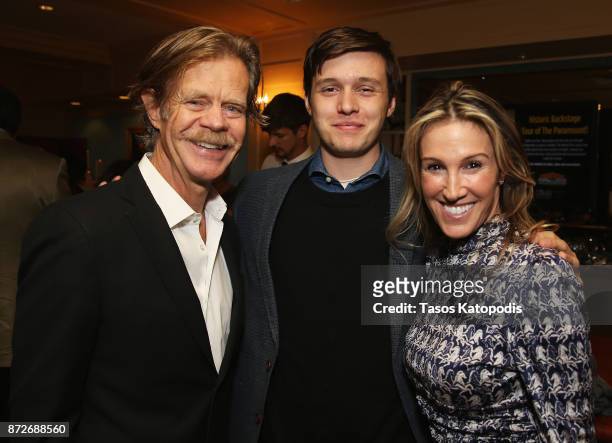 Director William H Macy, actor Nick Robinson and producer Rachel Winter attend the 30th Annual Virginia Film Festival at the University of Virginia...