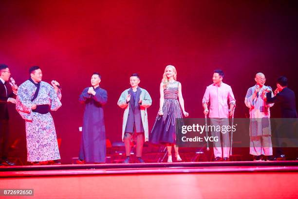 Mongolian sumo champion Asashoryu Akinori, actor Donnie Yen, Alibaba Group Chairman Jack Ma, actress Nicole Kidman, actor Wu Jing and actor Jet Li...