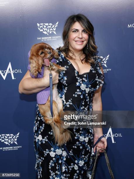 Katie Sturino and dog named Toast attend 2017 Humane Society of The United States to the Rescue! New York Gala at Cipriani 42nd Street on November...