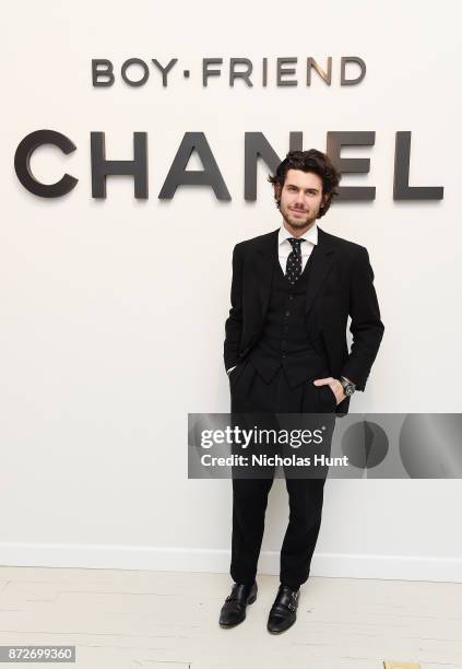 Alexandre Aristote Assouline attends as CHANEL celebrates the launch of the Coco Club, a Boy-Friend Watch event at The Wing Soho on November 10, 2017...