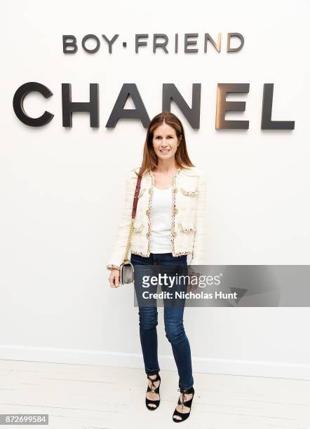 Makeup artist Gucci Westman attends as CHANEL celebrates the launch of the Coco Club, a Boy-Friend Watch event at The Wing Soho on November 10, 2017...