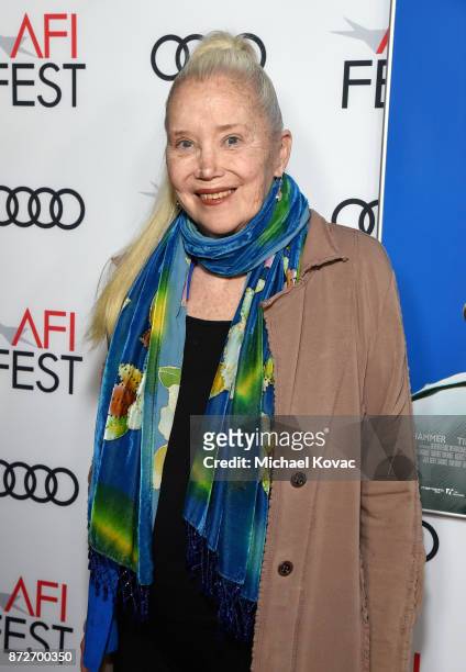 Sally Kirkland attends the screening of "Call Me By Your Name" at AFI FEST 2017 Presented By Audi at TCL Chinese Theatre on November 10, 2017 in...